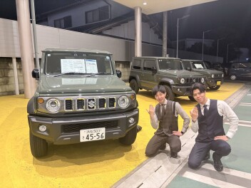 ジムニー揃いました！！